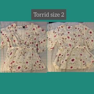 Torrid blouse